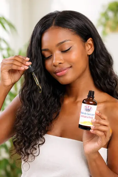 Huile coco extrait à froid 